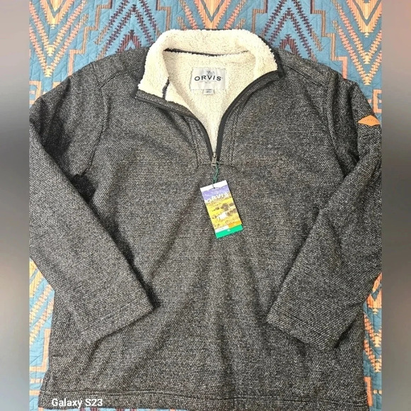 NWT‎ Orvis 1/4 zip pullover - Picture 1 of 6